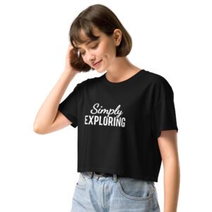 Simply Exploring Women’s Crop Top